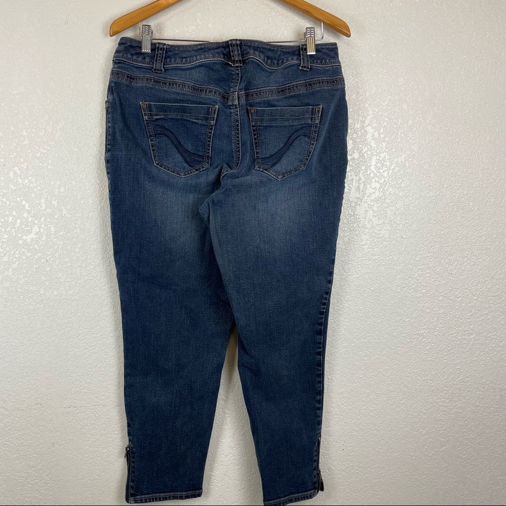 Lane Bryant ankle jeans
